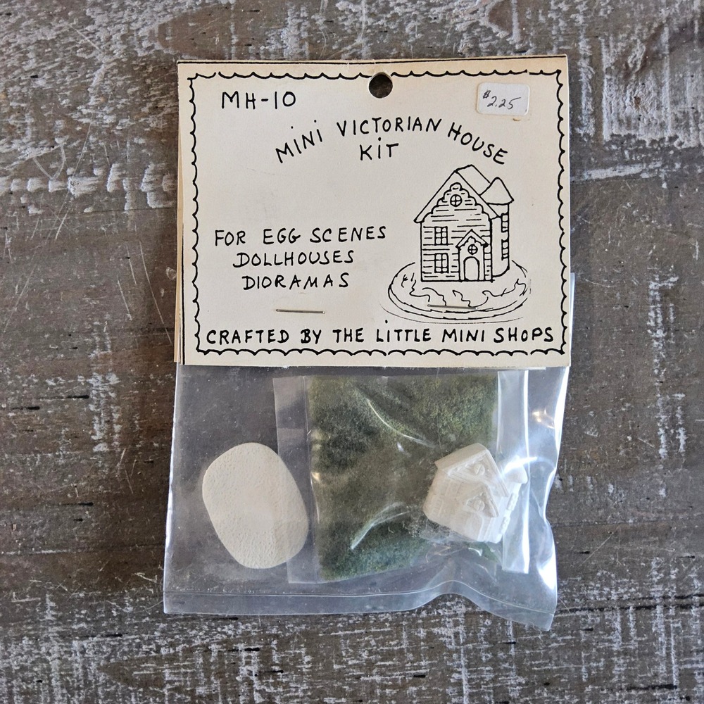 The Little Mini Shops Mini Victorian House Kit MH-10 Unisex White DIY Diorama